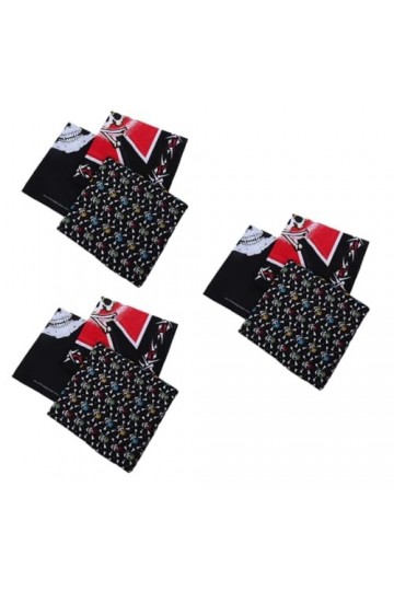 Toyvian Bandana Tête De Mort Bandana En Coton Avec Crâne DHalloween Foulard De Tête Mouchoir DExtérieur Casquette De Sport 