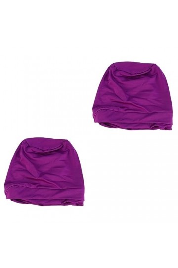 GALPADA 2 Pièces Coton Hijab Pour Les Femmes Cheveux Mouchoirs Pour Femmes Femmes Tête Foulards Coton Bouchon De Perte De Che