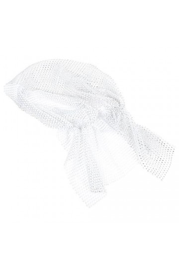 DRESSOOS Hijab Chapeaux Casquettes Femmes Chapeau Strass Turban Tête Écharpe pour Femmes Strass Cap Femmes Foulard Turban Cha