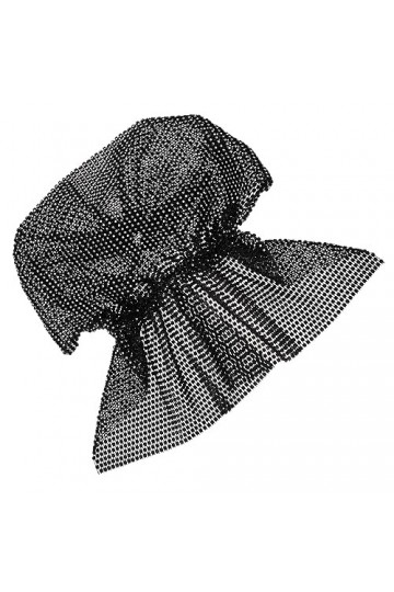 COOPHYA Casquettes Femmes Chapeau Hijab Chapeaux Femmes Vêtements Strass Turban Strass Foulard Strass Cap Foulard pour Les Fe