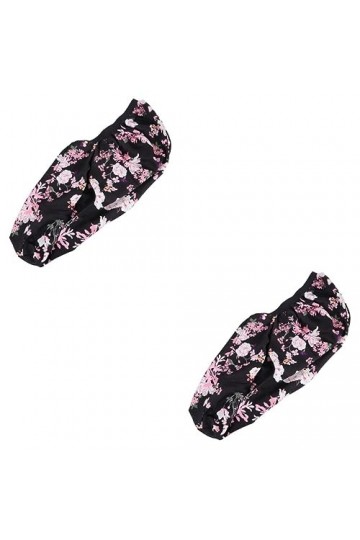 SOIMISS 2 Pièces Simulation Soie Longue Queue Turban Casquette Soins Capillaires Casquette Pirate Salon De Beauté Maison Chap