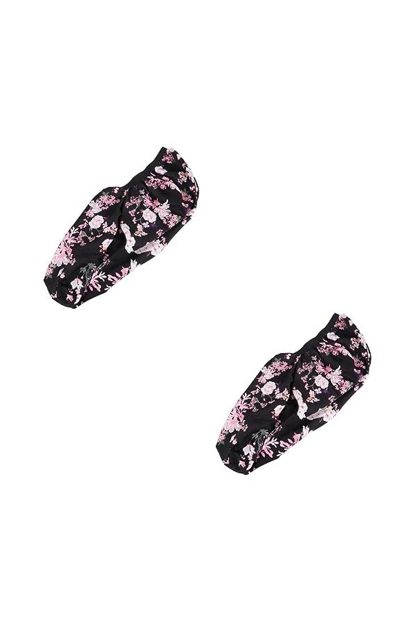 SOIMISS 2 Pièces Simulation Soie Longue Queue Turban Casquette Soins Capillaires Casquette Pirate Salon De Beauté Maison Chap