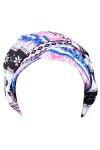 Yardenfun Hijab 1 PC Ethnique Tête Foulard Dames Turbans Long Bonnet Turban Couvre-Chef Amibe Chapeau Scraf Wrap Écharpe Pré-