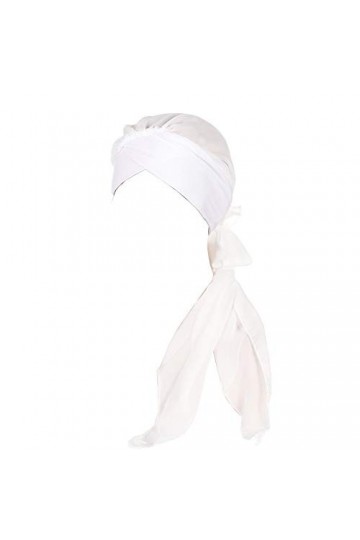 Amorar Chemo Turban Hijab Femmes Cancer Bonnets Écharpes en Mousseline De Soie Bandana Queue Chapeau Tête Wrap Bandeaux Foula