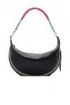 Desigual Bag, Sac Raven Kuwait 2000 Noir Femme, Taille Unique
