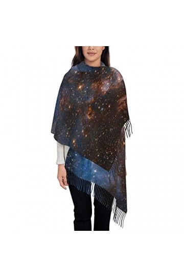 QQIAEJIA Magic Sky Écharpe longue et chaude pour homme et femme, galaxy, taille unique