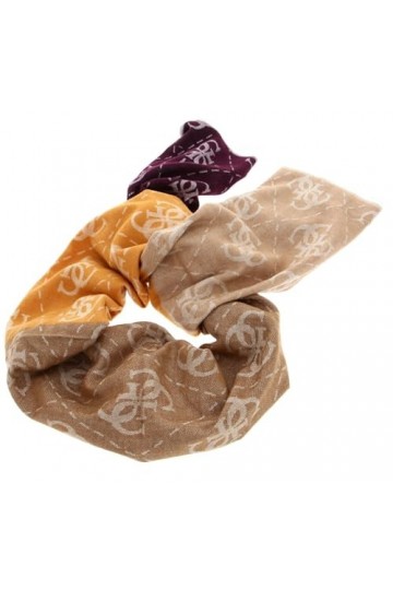 GUESS Eco Brenton Écharpe Marron 70 x 190 cm, marron, taille unique
