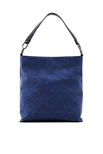 Desigual, BAG_LOGORAMA BUTAN 5031 AZUL NOCHE Femme, bleu