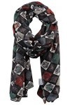 HARRY POTTER Blason Femme Foulard multicolore 100% Polyester