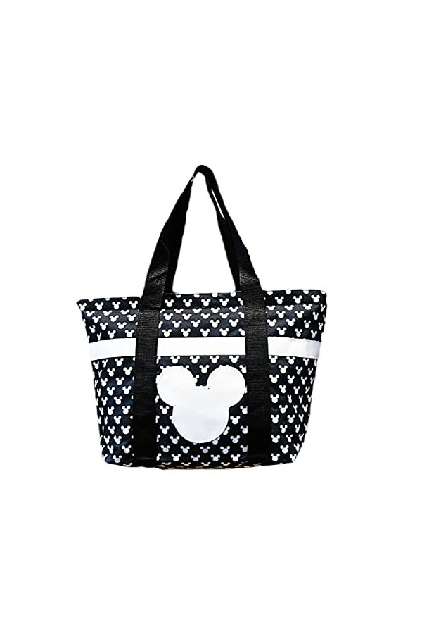 Disney Tote Travel Bag Mickey, Minnie, Donald, Goofy, Pluto Print Multicolored 
