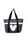 Disney Tote Travel Bag Mickey, Minnie, Donald, Goofy, Pluto Print Multicolored 