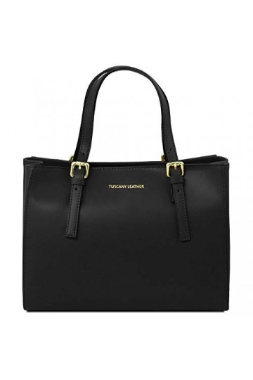 TUSCANY LEATHER Aura Sac à main en cuir Noir