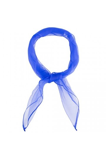 Hat To Socks Foulard Rétro pour Cheveux, Doux et Léger, Carré, pour les Filles et les Femmes Orange 