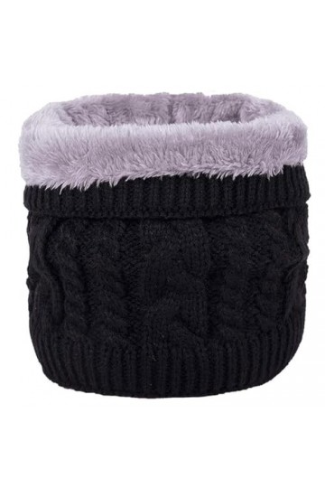 Unisex Cache-Cou Hiver Écharpe Tricot Chaud Snood Tricotée Tour de Cou Col Femme Foulard Cache-cou Outdoor Pour Cycliste Moto