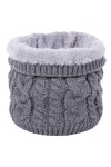 Unisex Cache-Cou Hiver Écharpe Tricot Chaud Snood Tricotée Tour de Cou Col Femme Foulard Cache-cou Outdoor Pour Cycliste Moto