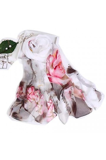 TianWlio En Soie En Soie Echarpe Echarpes Et Foulards Femme En Soie Femme LéGer ÉCharpe Cadeau Silk Scarf GéNéRique