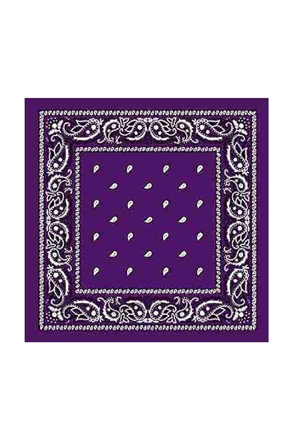 Bandana Jaune Rouge Noire Bleu Vert Rose Hommes Femmes Coton Unisexe Foulard Large Bandeau Accessoire Mode Équitation Motocyc