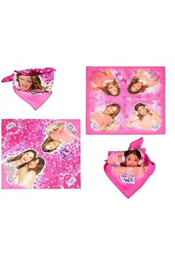 Violetta FOULARD BANDANA ÉCHARPE NOUVEAUTÉ LICENCE DISNEY - MODELE ALÉATOIRE