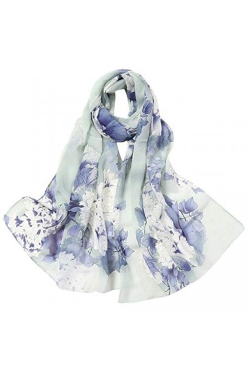 TianWlio Soie Foulards En Soie Soie De Soie Foulards Femme ChâLe Ultra-LéGer Respirant EléGant Echarpe Soie Chale