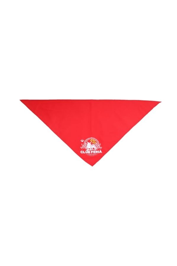Bandana - Foulard - Féria Occitanie, Occitan Taille unique, Croix occitane rouge 