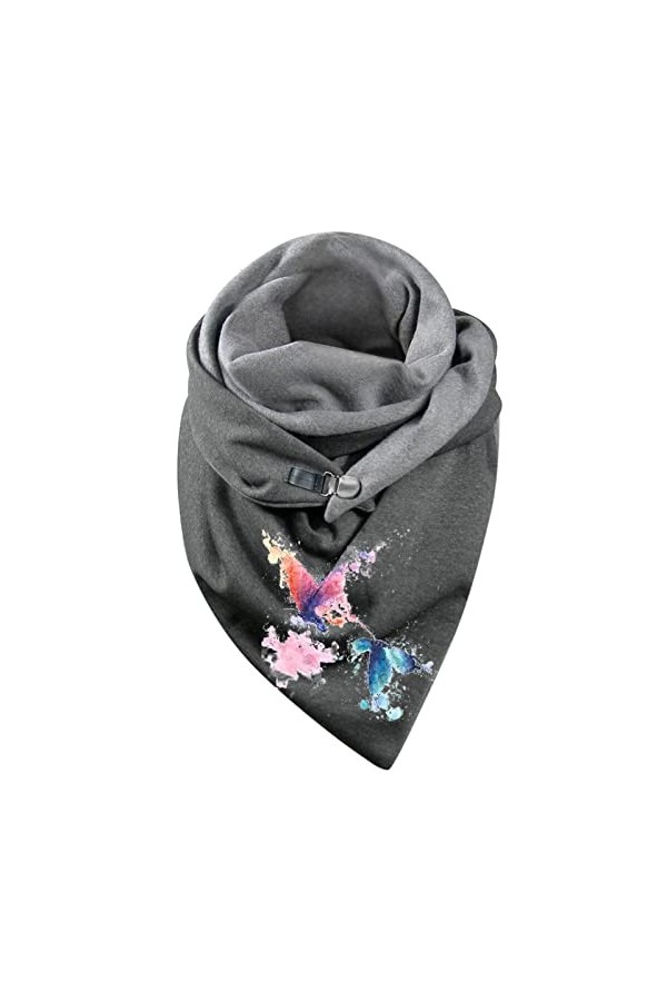 Scarf Enveloppement DéContracté Chaud éCharpes ChâLes Cravate Rouge Jaune ÉCharpe Foulards Femmes ChâLes Chaud ÉCharpes Impri