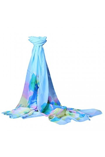 éCharpe Pour Femmes Foulards Etole En Soie ÉCharpe Longue ÉCharpe Imprimé Motif Wrap Thin Scarf EléGant Cadeau