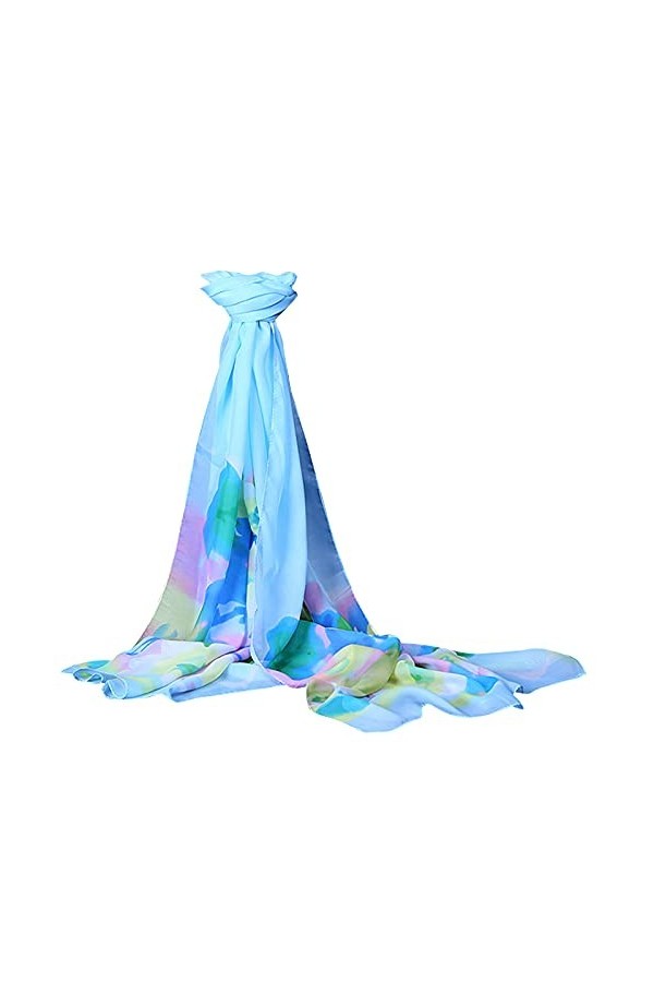 éCharpe Pour Femmes Foulards Etole En Soie ÉCharpe Longue ÉCharpe Imprimé Motif Wrap Thin Scarf EléGant Cadeau
