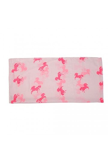AnJuHoPa Foulard en viscose tissé fin et respirant - Motif animal élégant - Pour filles et femmes