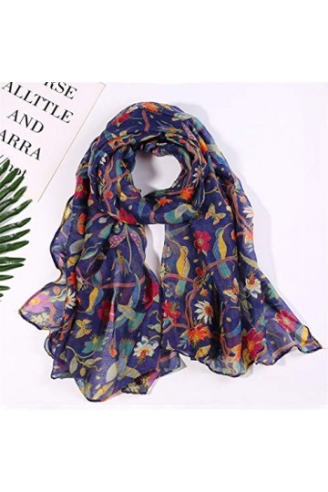 TianWlio ChâLe Ultra-LéGer Respirant EléGant Soie Grande Echarpe Echarpe Personnalisable Soie De Foulards Femme Echarpe Soie 