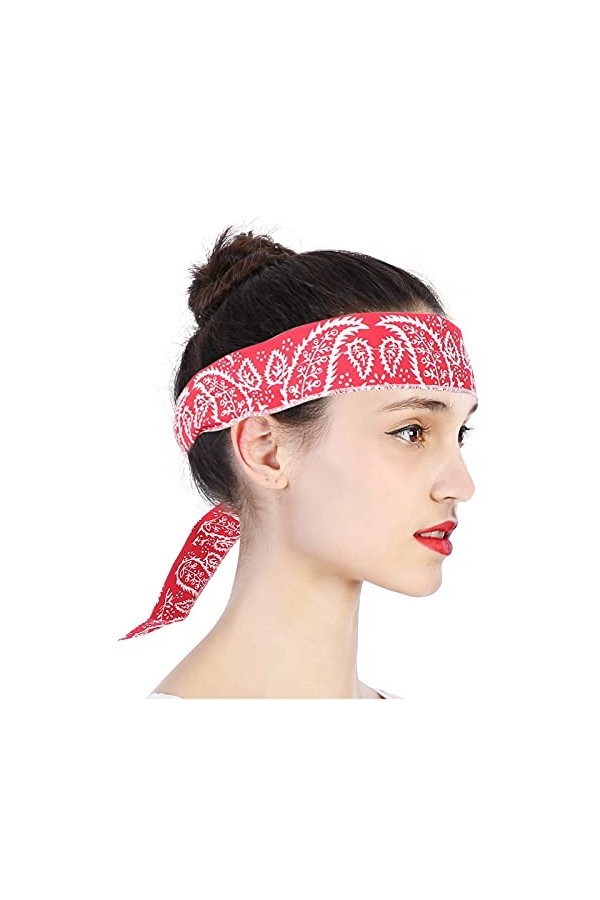 Yinhing Écharpe Ice Cool, Bandanas Imprimés, Bandana Rafraîchissant, Foulard à Refroidissement Rapide, Mouchoir pour Chien, T