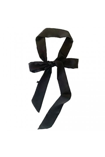 Foulard en soie satinée douce, longs rubans fins, foulards multifonctions de printemps, écharpe assortie avec tout, ruban de 