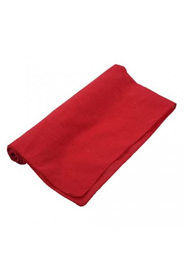 shanpu 2X Fancy Bandana 100% Coton Tête Écharpe Wrap Foulard Foulard 12 Couleur Couleur: Rouge