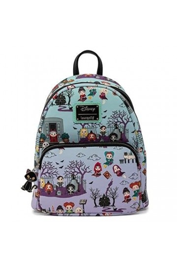 Loungefly Disney Hocus Pocus Scene Womens Double Strap Shoulder Bag Purse