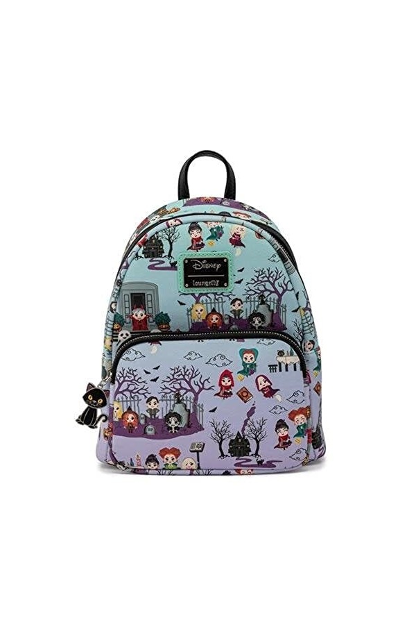 Loungefly Disney Hocus Pocus Scene Womens Double Strap Shoulder Bag Purse