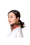 Xiang Ru Foulard Femme Tour de Cou Soie Imitation Protection Solaire Printemps Automne Style E
