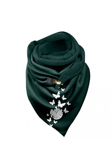 Générique Châle chaud triangle pour femmes Écharpes élégantes Echarpe triangulaire Cape Foulard Écharpe dhiver en triangle É