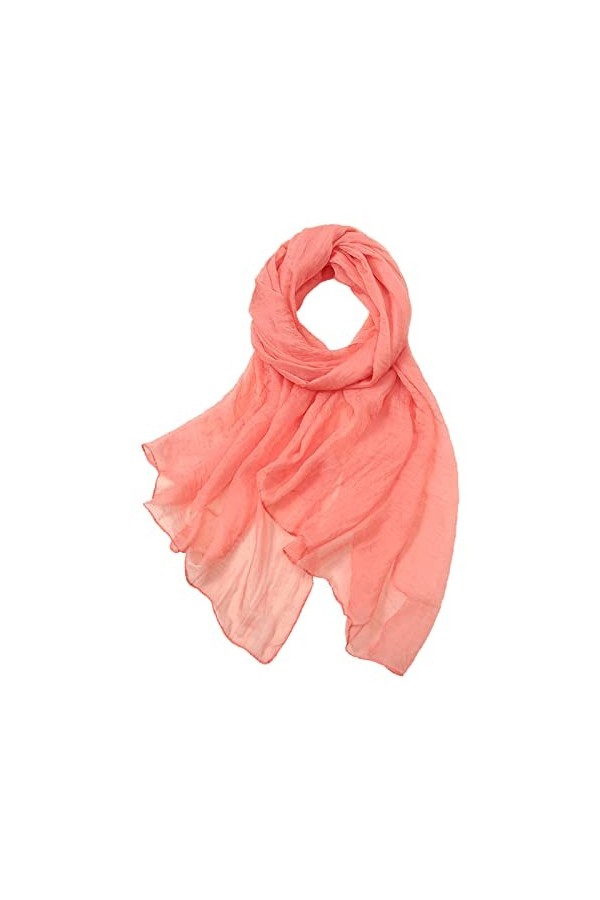 rtdgcv Foulard Laine Femmes Été Décontracté Coloré Multicolore Vernis Normal Mousseline de Soie Mince Régulier Écharpe de Pro