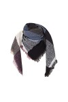 Foulard Femme Hiver Foulards Écharpe Chaude Femmes Automne et Hiver Chaud Couleur Unie Couleur Assortie Simple Mode Écharpe F
