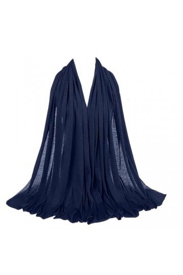 rtdgcv Écharpe Loop Femme Fine Mousseline de Soie Foulard Femme de Style Ethnique Solide Foulard Multi-usage Écharpe Écharpe 