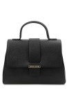 Tuscany Leather TLBag Sac à Main en Cuir Noir