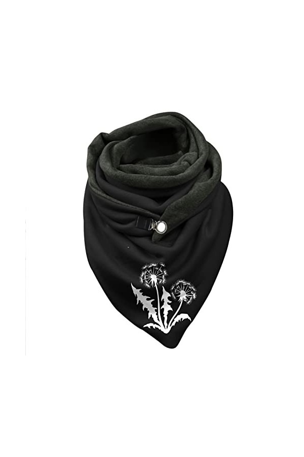 Générique Foulard Africain Femme - Impression décharpe multi-usages mode châle écharpe Femme rétro écharpe Femme Soie De Gla