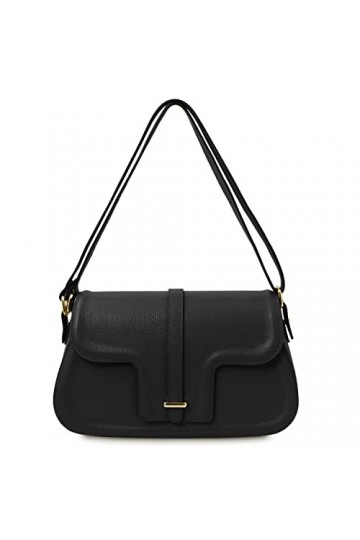 TUSCANY LEATHER TLBag Sac bandoulière en cuir Noir