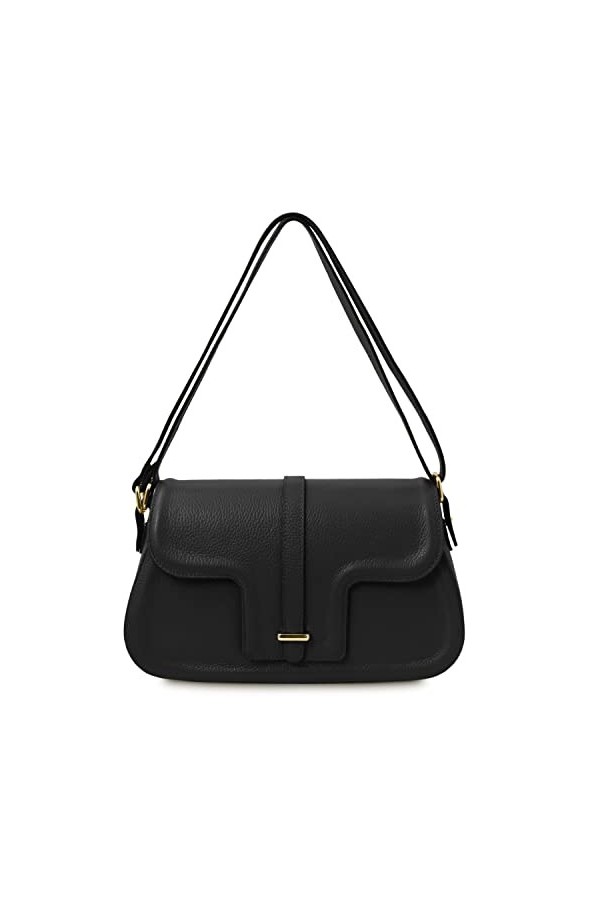 TUSCANY LEATHER TLBag Sac bandoulière en cuir Noir