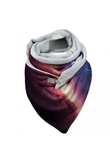 Foulard Vélo Femmes Élégant Classique Écharpe Triangle Écharpe Femme Triangle Foulard Tricot Léger Foulard Automne Écharpe Pe
