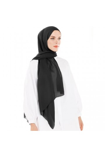 Ayisah Selda - Hijab En Mousseline Pour Femme – Hijab Chiffon Pour Musulmane - Écharpe Légère Pour Femme - Foulards Islamique