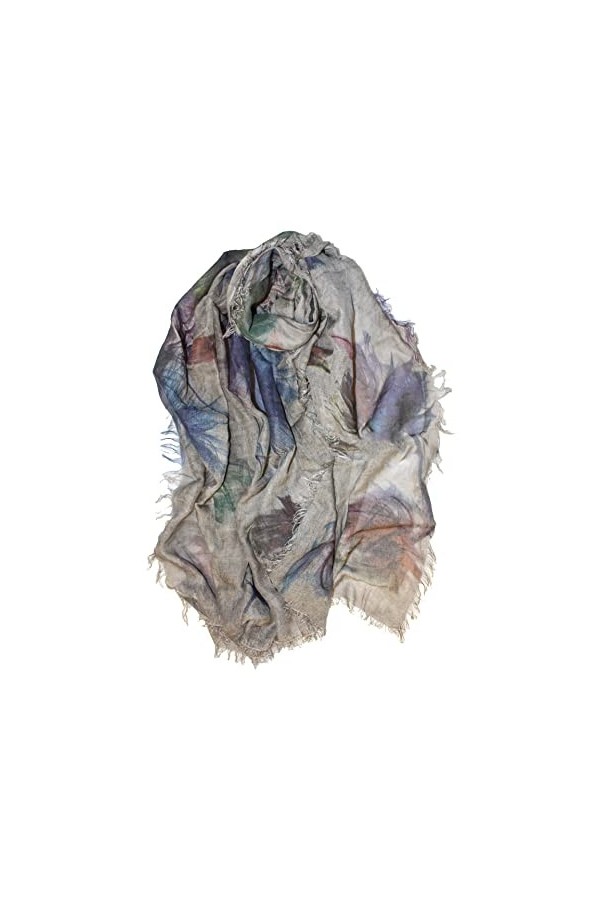 KIKKA MIA Écharpe pour femme fabriquée en Italie – Foulard élégant accessoire écharpe de haute qualité fabriqué en Italie 100
