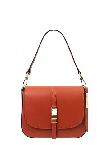 TUSCANY LEATHER Nausica - Sac bandoulière en cuir - TL141598 BRANDY 