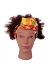 Bandeau Madras cheveux modulable rigide pour femme bandeau en coton