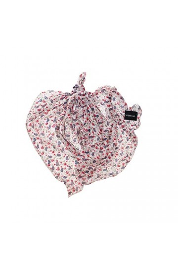 KIKKA MIA Écharpe pour femme Made in Italy - Foulard élégant accessoire de haute qualité fabriqué en Italie Soie 20 % coton 8