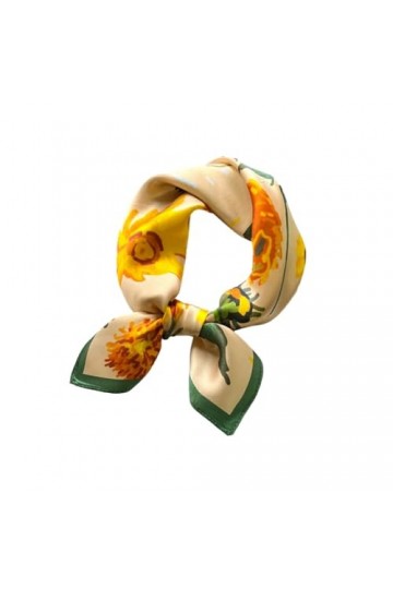 CLSSLVVBN Foulard en soie élégant pour femmes, accessoire multifonctionnel et chic pour toutes les occasions, foulards en soi